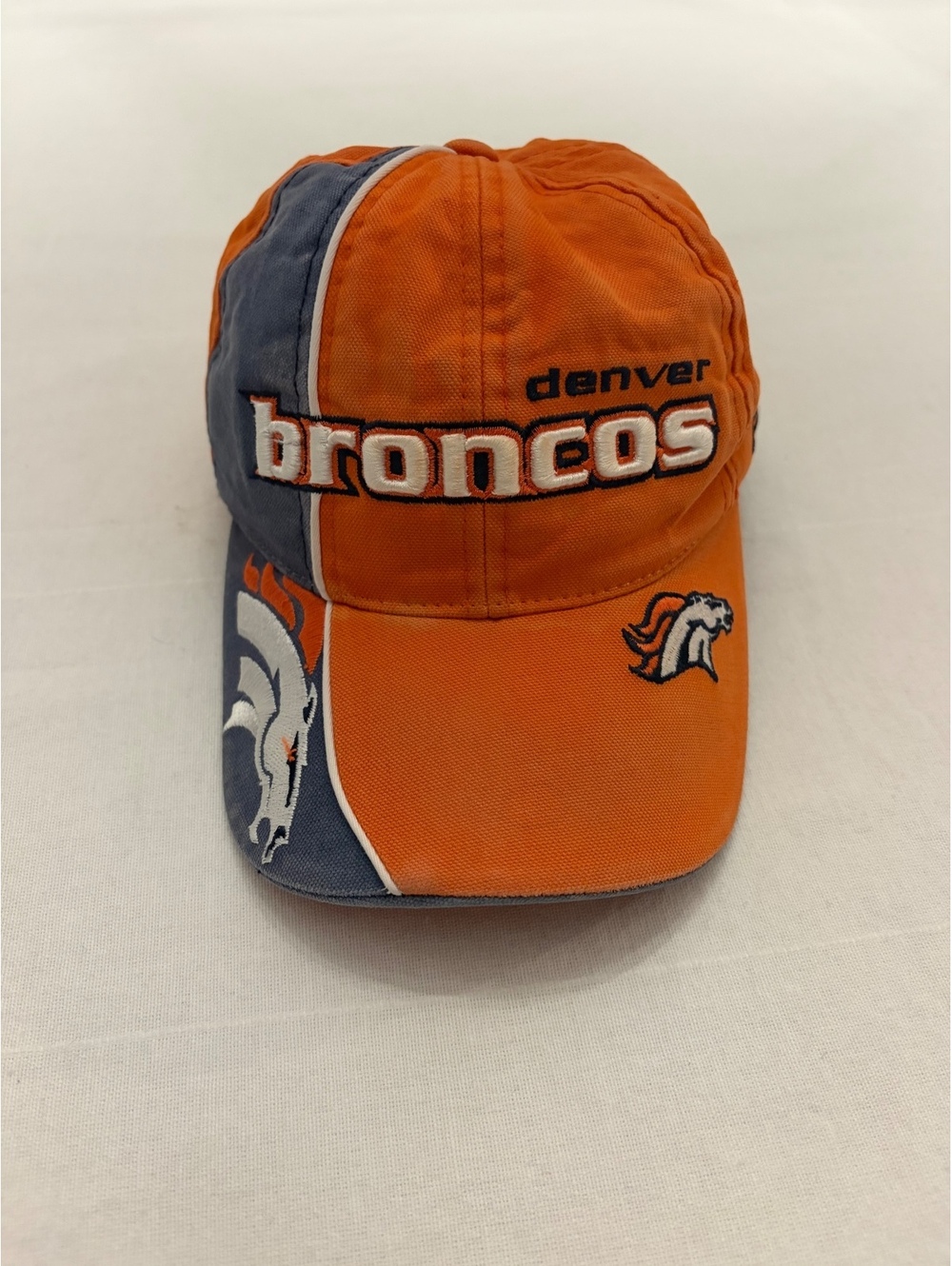 Denver Broncos Reebok NFL Pro Line Orange Embroidered Adjustable Hat Cap